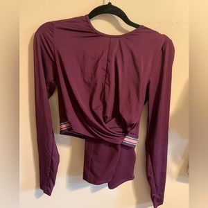 Fabletics long sleeve workout top and matching leggings